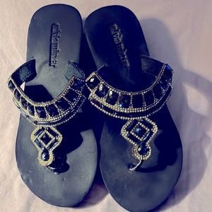 Dressy sandal by Olivia Miller size 7.